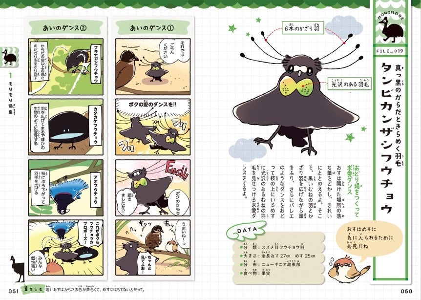 ▲マニアックな怪鳥も登場します。どれくらい知っているかな？