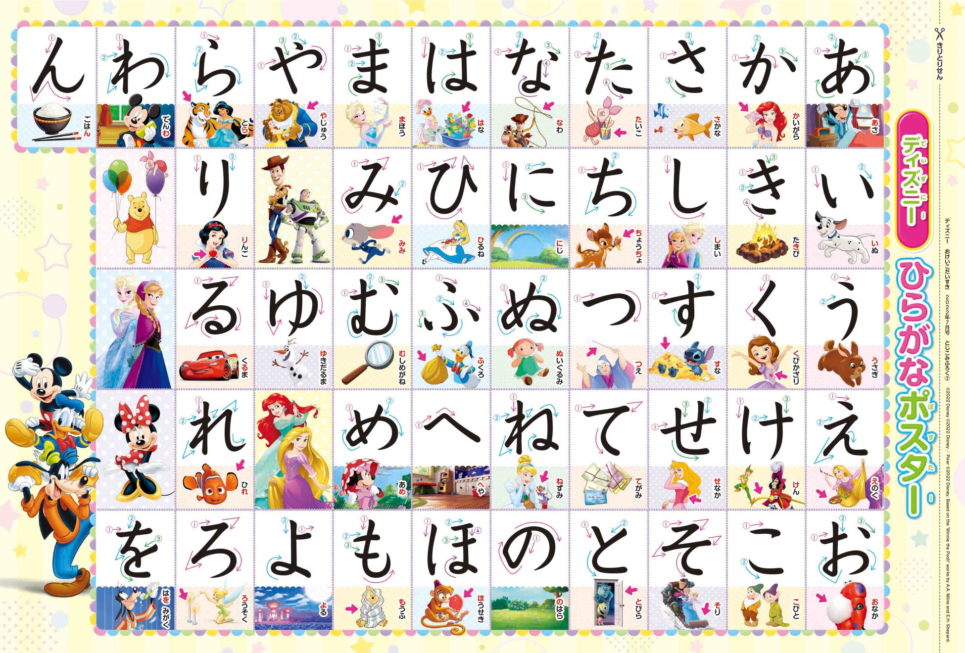 学習雑誌 ディズニー おけいこだいすき22年7月号 が発売 付録 おなまえシールメーカー で 楽しく文字をおけいこ 株式会社 学研ホールディングスのプレスリリース 学習雑誌 ディズニー おけいこだいすき22年7月号 が発売 付録 おなまえシールメーカー で 楽しく文字をおけいこ 株式会社 学研ホールディングスのプレスリリース