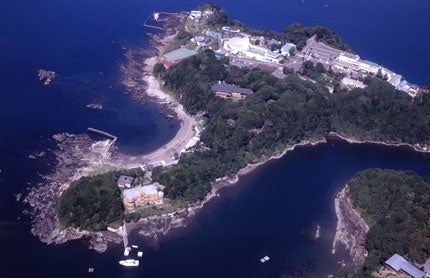 ▲東京大学三崎臨海実験所　全景