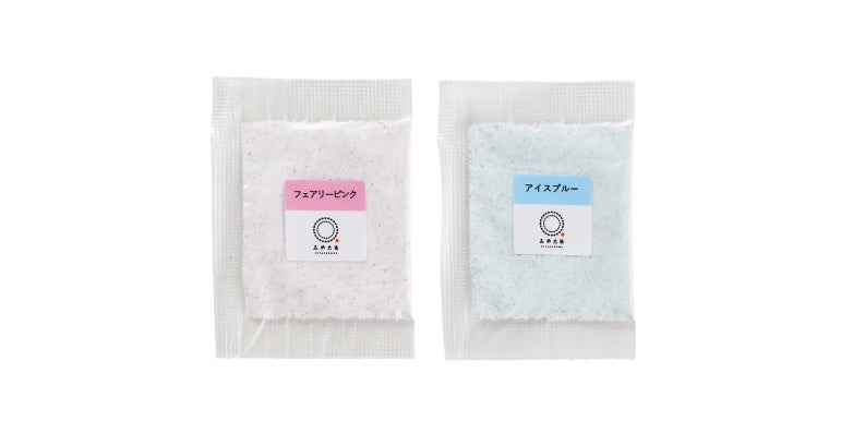 ▲本キットだけのオリジナルカラー「フェアリーピンク」「アイスブルー」。