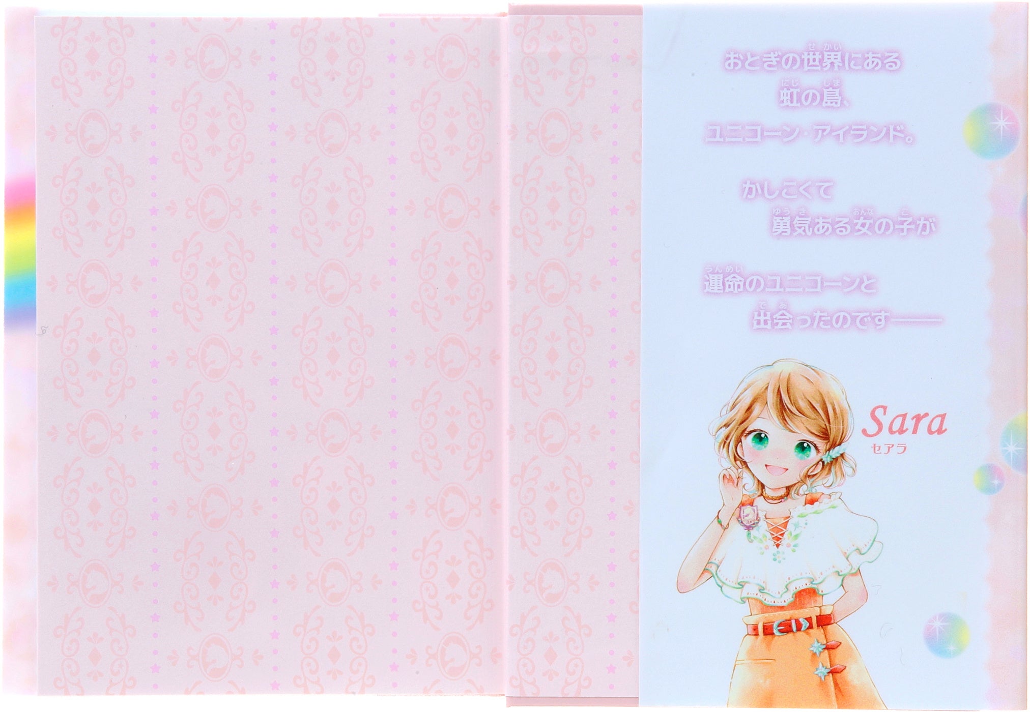 ▲表紙を開いたところ