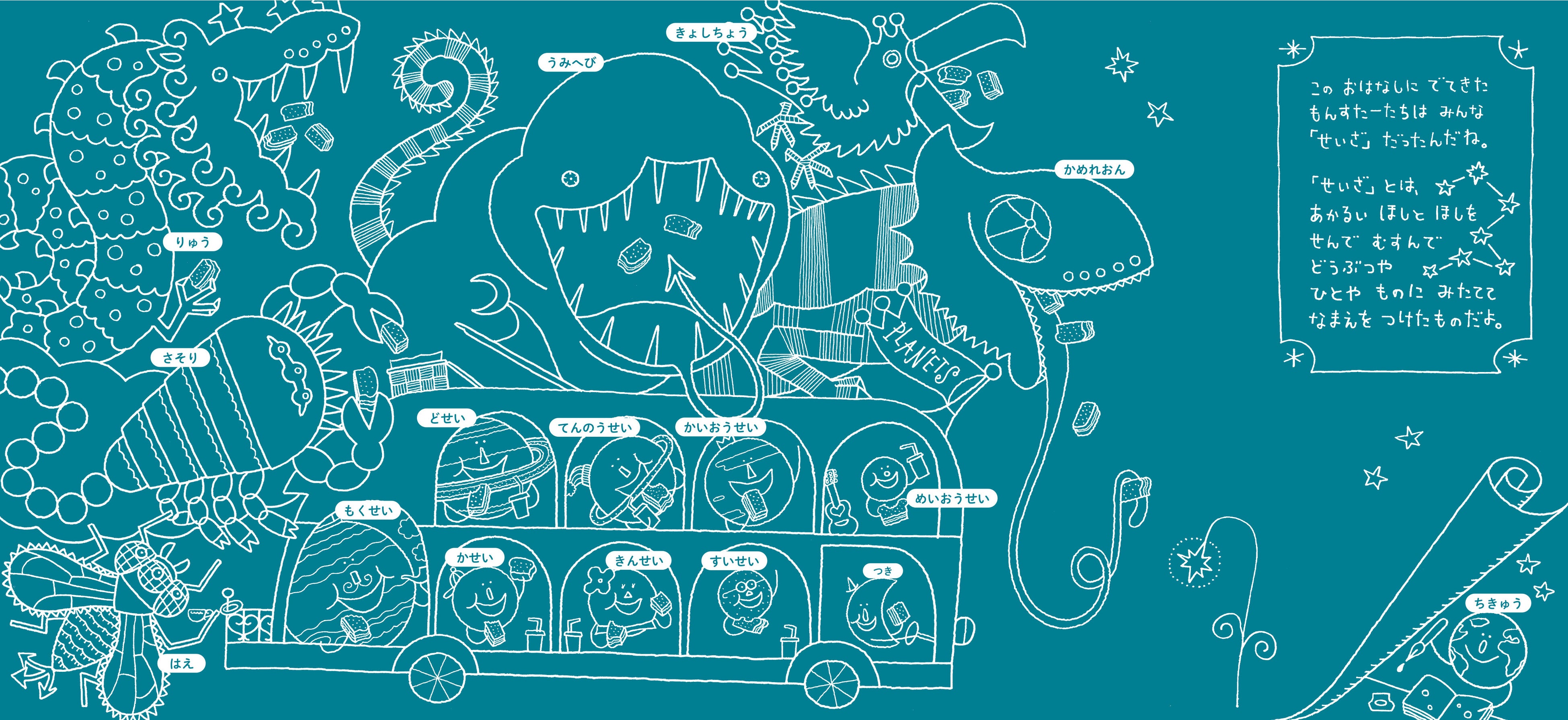 美しい＆楽しい＆天文の知識も増えちゃう絵本、『おつきさまのともだち