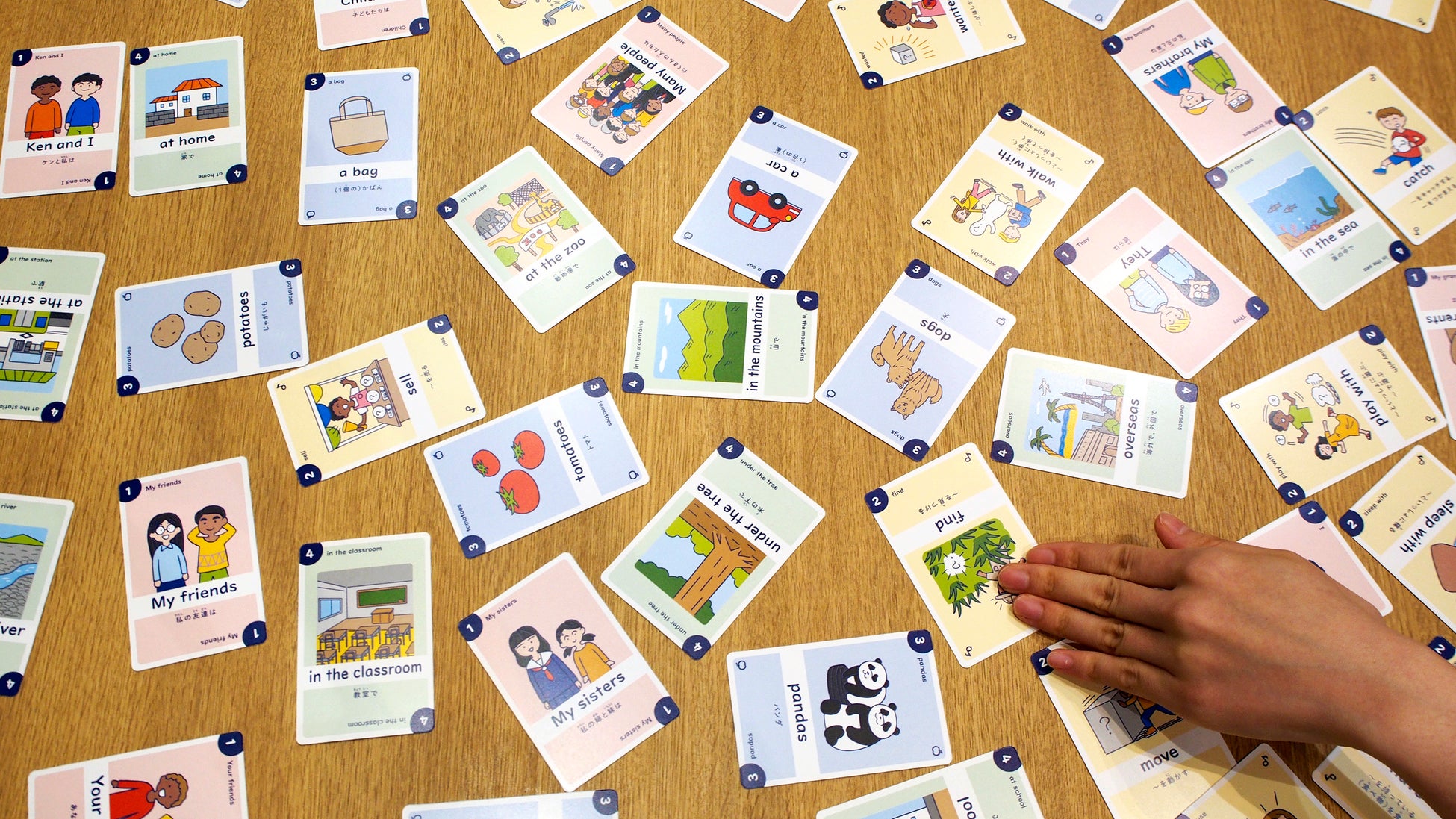 楽しく遊んで英語の単語と語順が身につくカードゲームが新登場 カードを並べてつくれる文は なんと約23万通り 株式会社 学研ホールディングスのプレスリリース 楽しく遊んで英語の単語と語順が身につくカードゲームが新登場 カードを並べてつくれる文は なんと約23万通り 株式会社 学研ホールディングスのプレスリリース