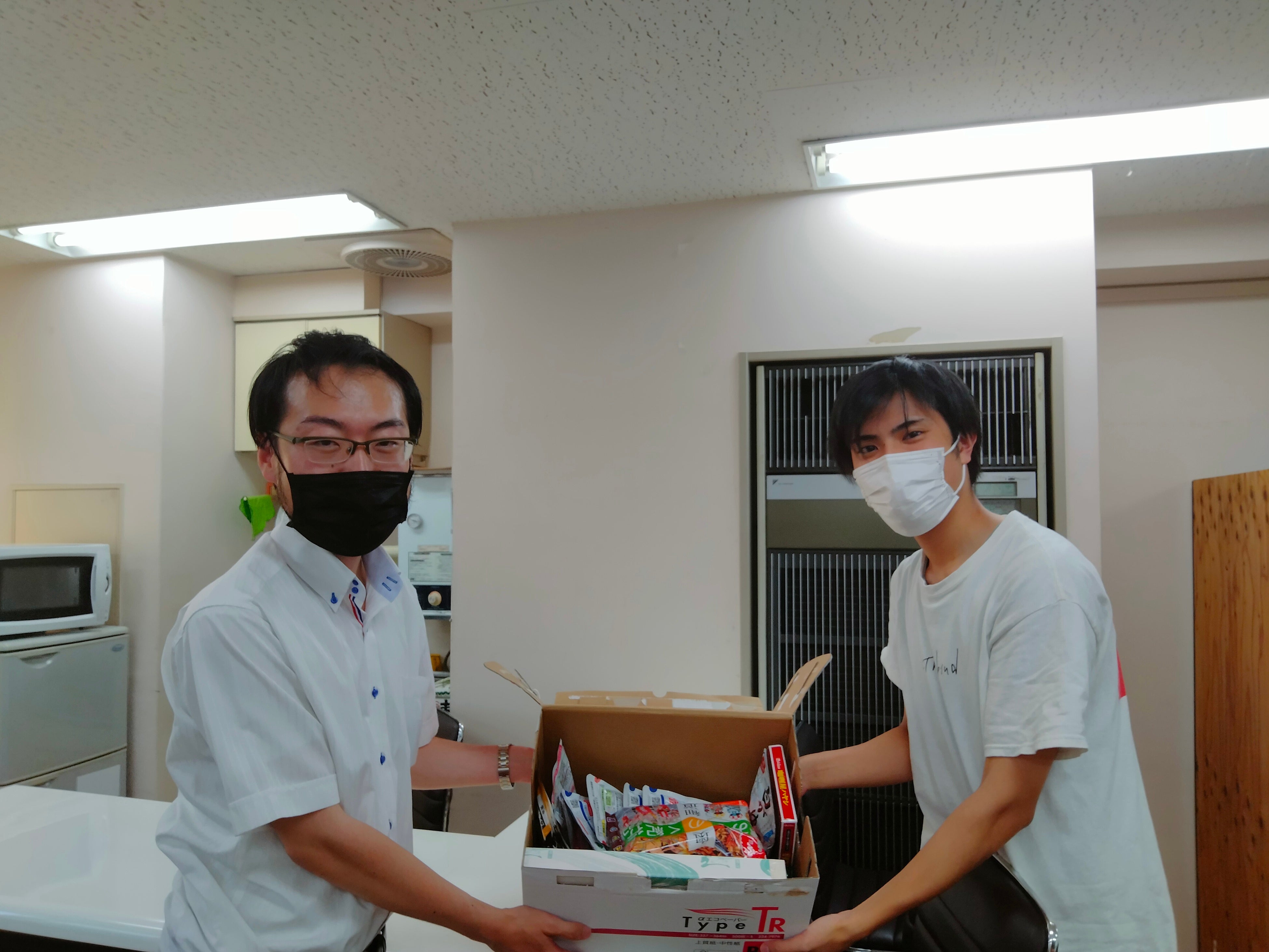 6月　学生支援団体 はぐね様へ