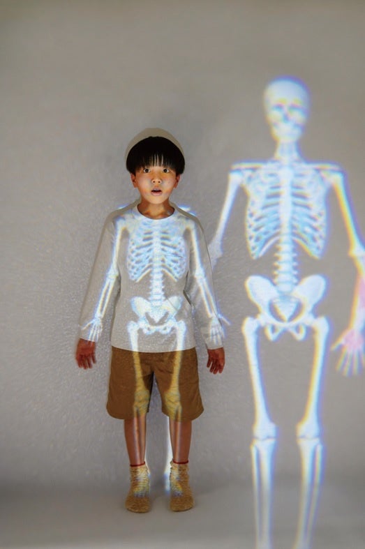 原寸大だからまるで自分の体が透けちゃったかのよう！