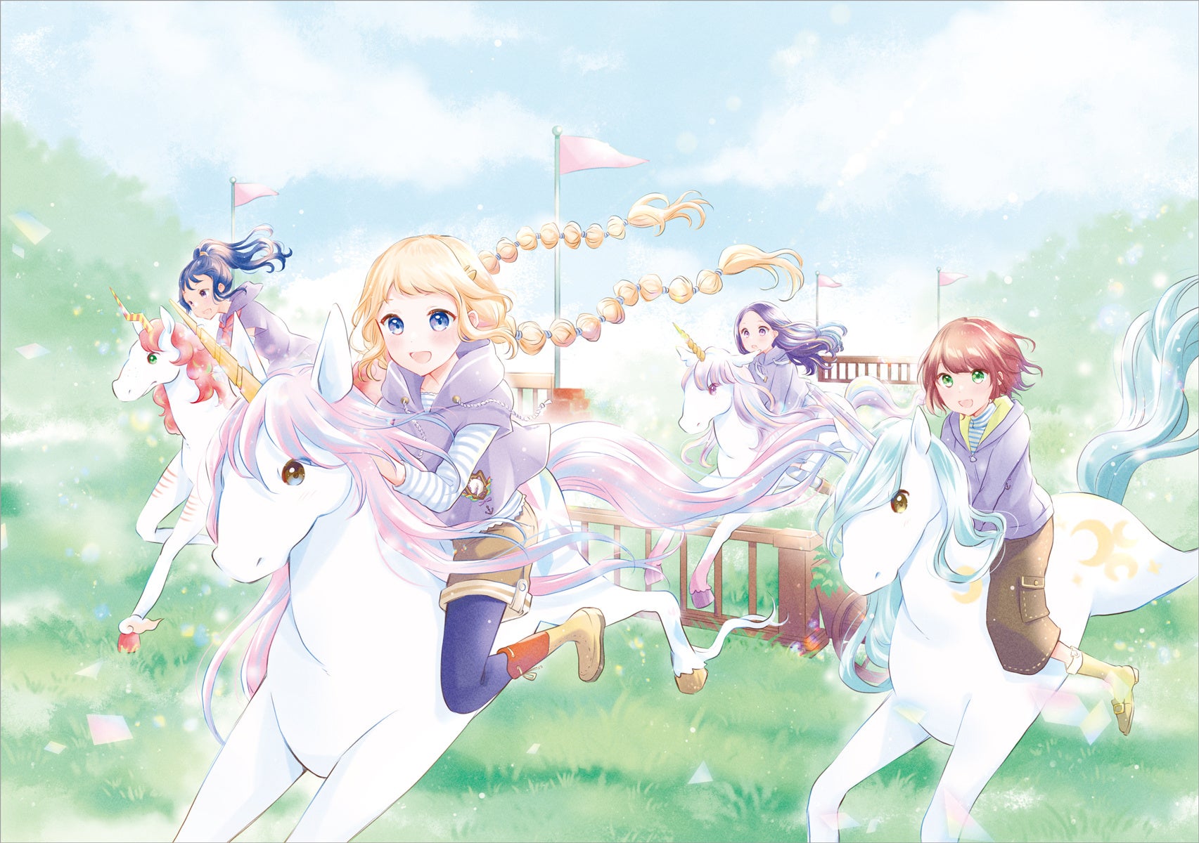 ▲『アメジスト編②最高のパートナー』躍動感を感じるデジタル線画タッチ／星茨まと氏