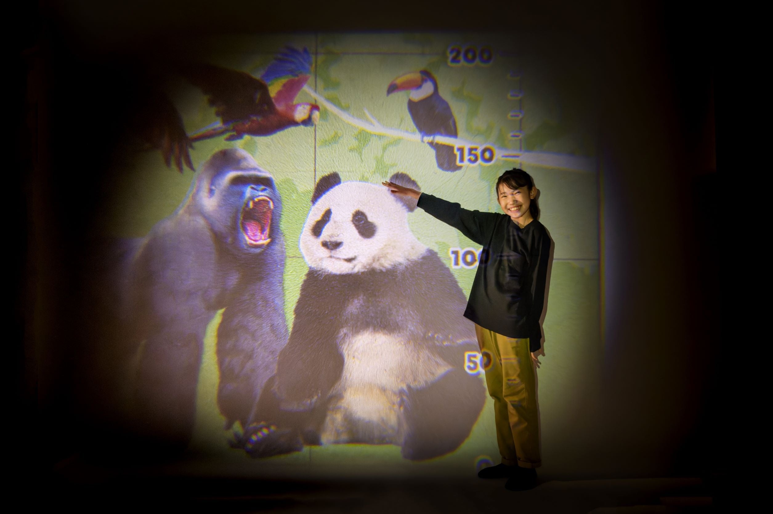 動物は思ったより大きい？　小さい？　大きく映すと発見がいっぱい！