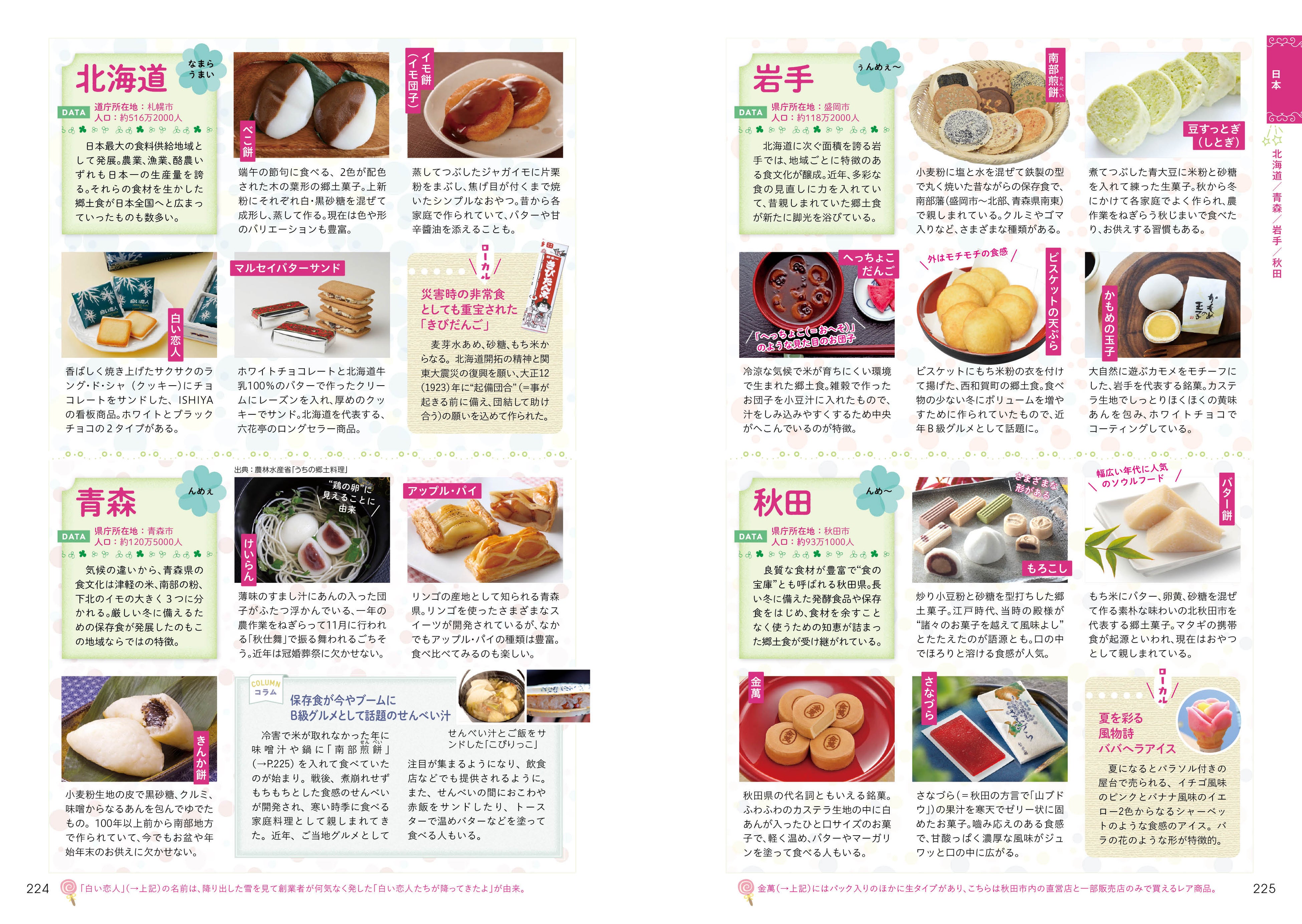 知っているようで知らない日本各地のご当地お菓子