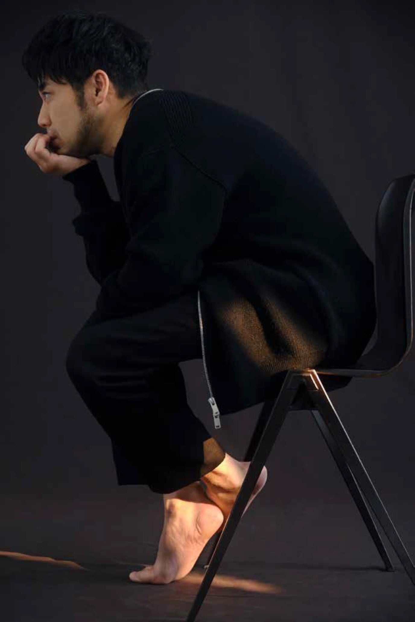 ▲スタイリストTEPPEIによる巻中PHOTO SESSIONから。