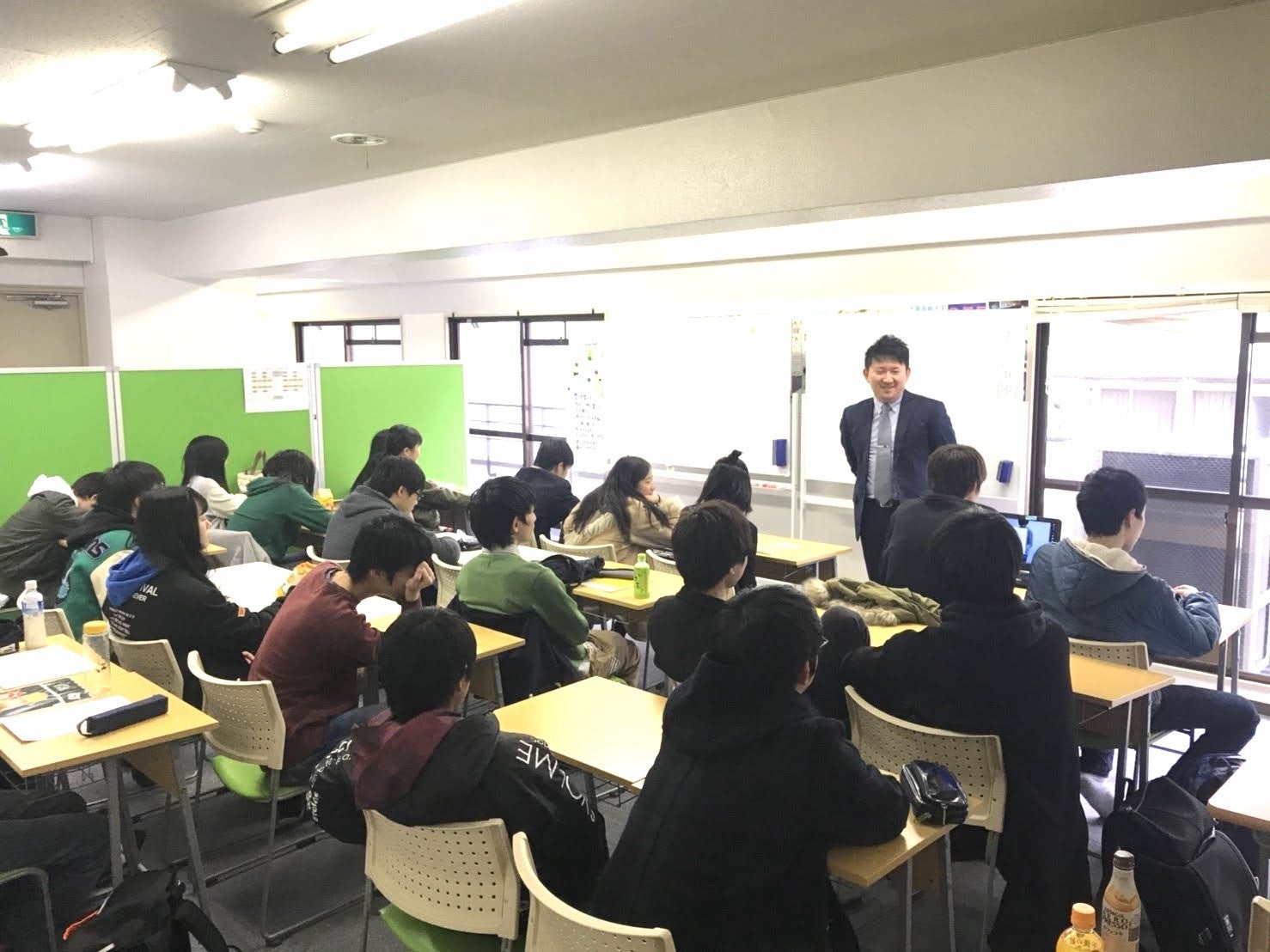 ▲例年、学研WILL学園各キャンパスで個別にて実施している学園説明会（対面説明会）。