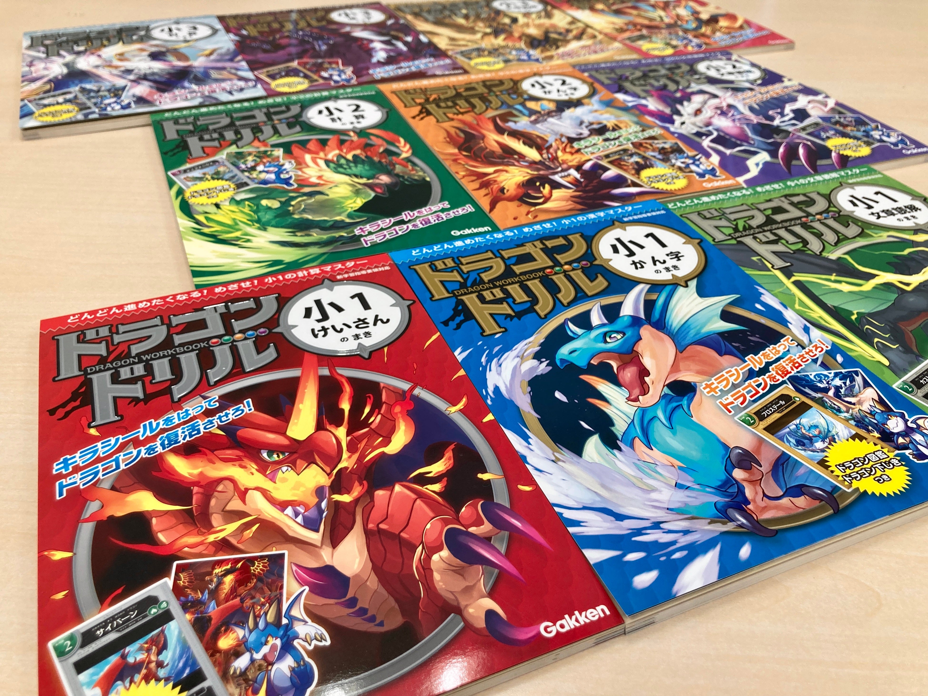 ▲これまでに小1～3用の10冊を刊行