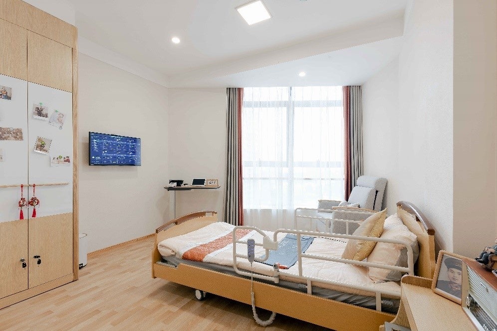 【居室】認知症介護専門施設として、中国では珍しい個室が中心