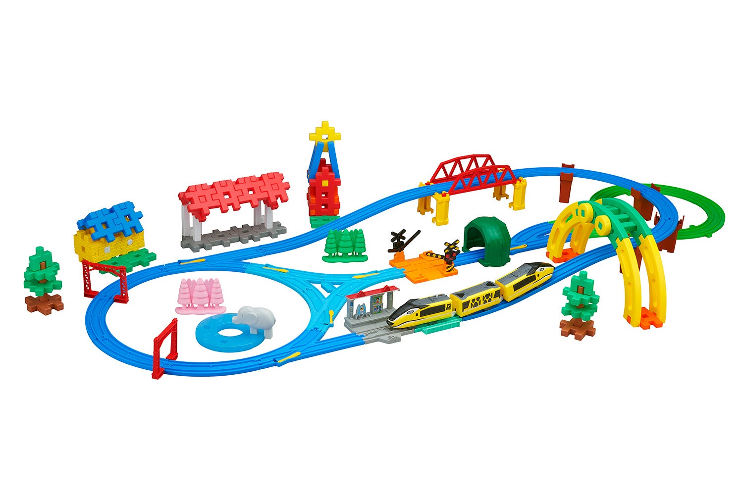 プラレールと遊ぼう！NBジオラマスタートセット_レイアウト