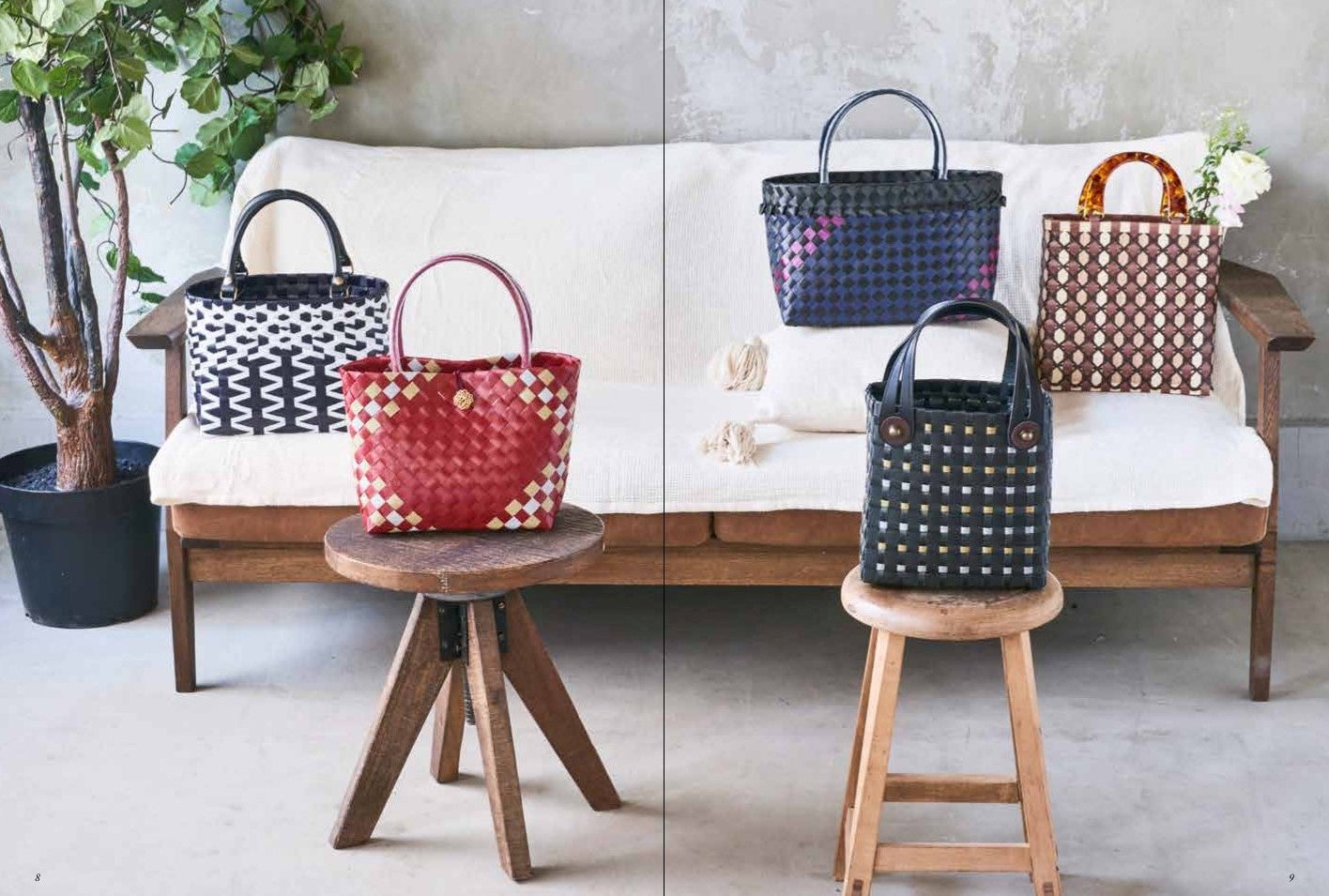 ▲日常風景に溶け込んだ美しい完成写真も多数掲載。眺めているだけでも創作意欲が掻き立てられるはず