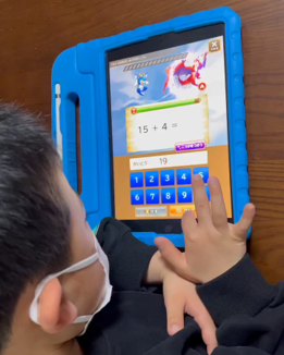 ▲楽しすぎて勉強ではなく遊び感覚で毎日これやるねー♪