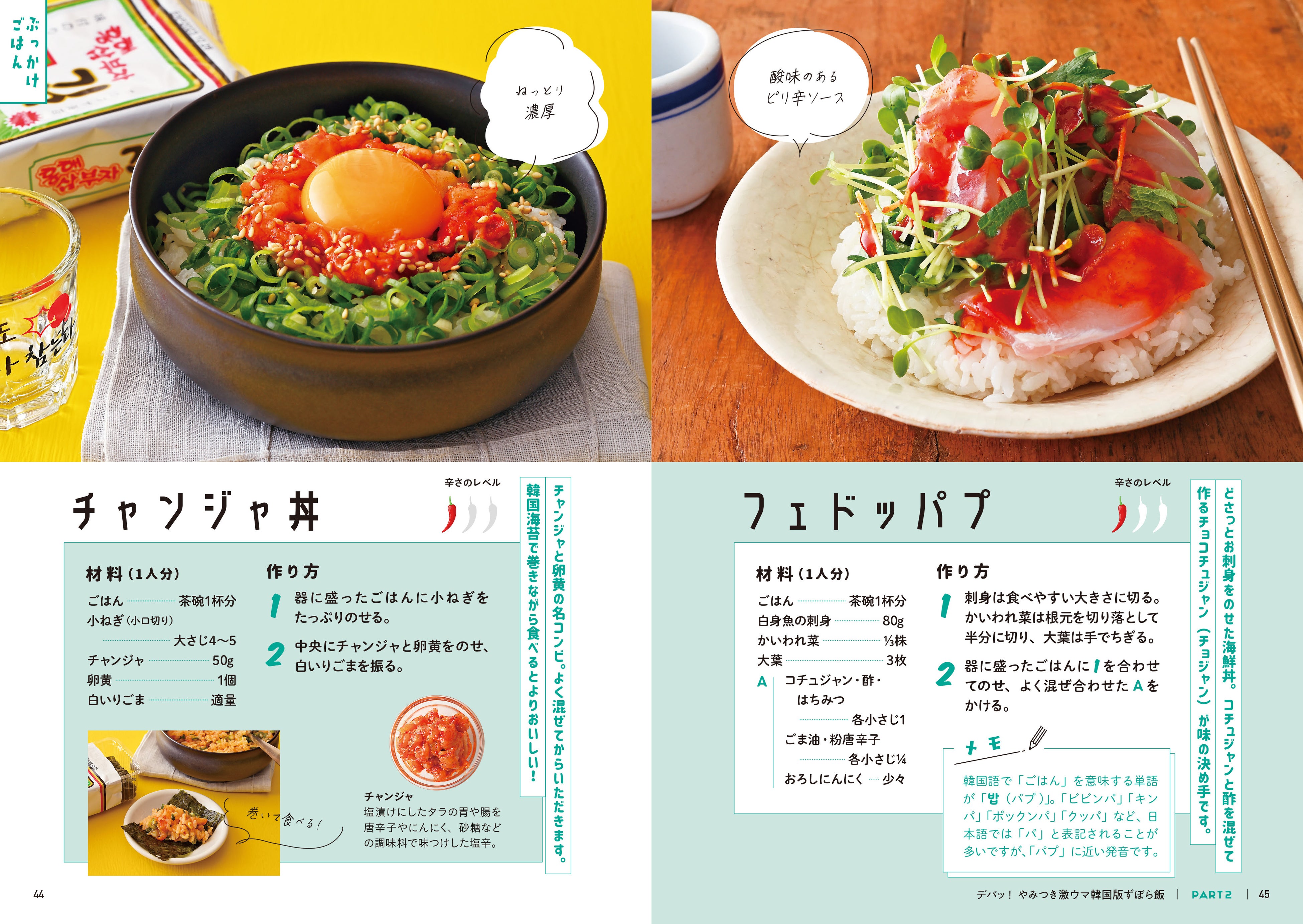 ▲これそ韓国版ずぼら飯⁉　疲れて帰宅したとき、時間がないとき、料理をつくる気力がないときでも「おいしくお腹が満たせる」激ウマアイデア料理がたっぷり