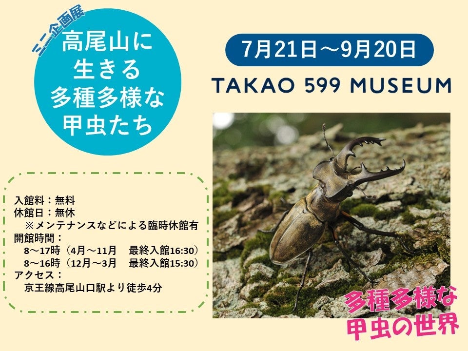 ▲TAKAO 599 MUSEUMミニ企画展
