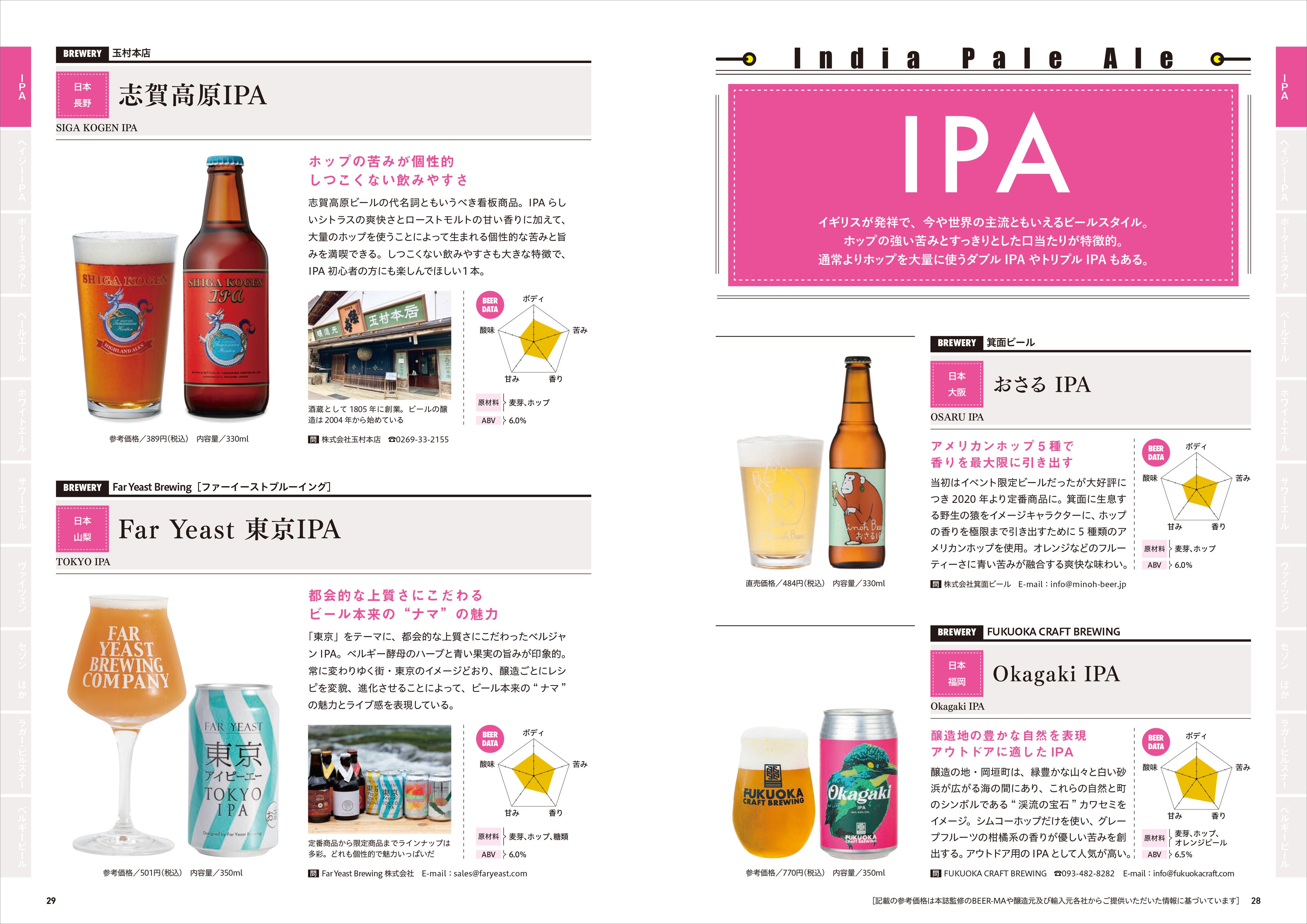 ▲時代はまさにクラフトビール戦国時代。カラフルで“映える”１本から週末にじっくりと楽しみたい逸品まで、「とりあえずビール！」ではない魅惑のビール、124銘柄を一挙紹介