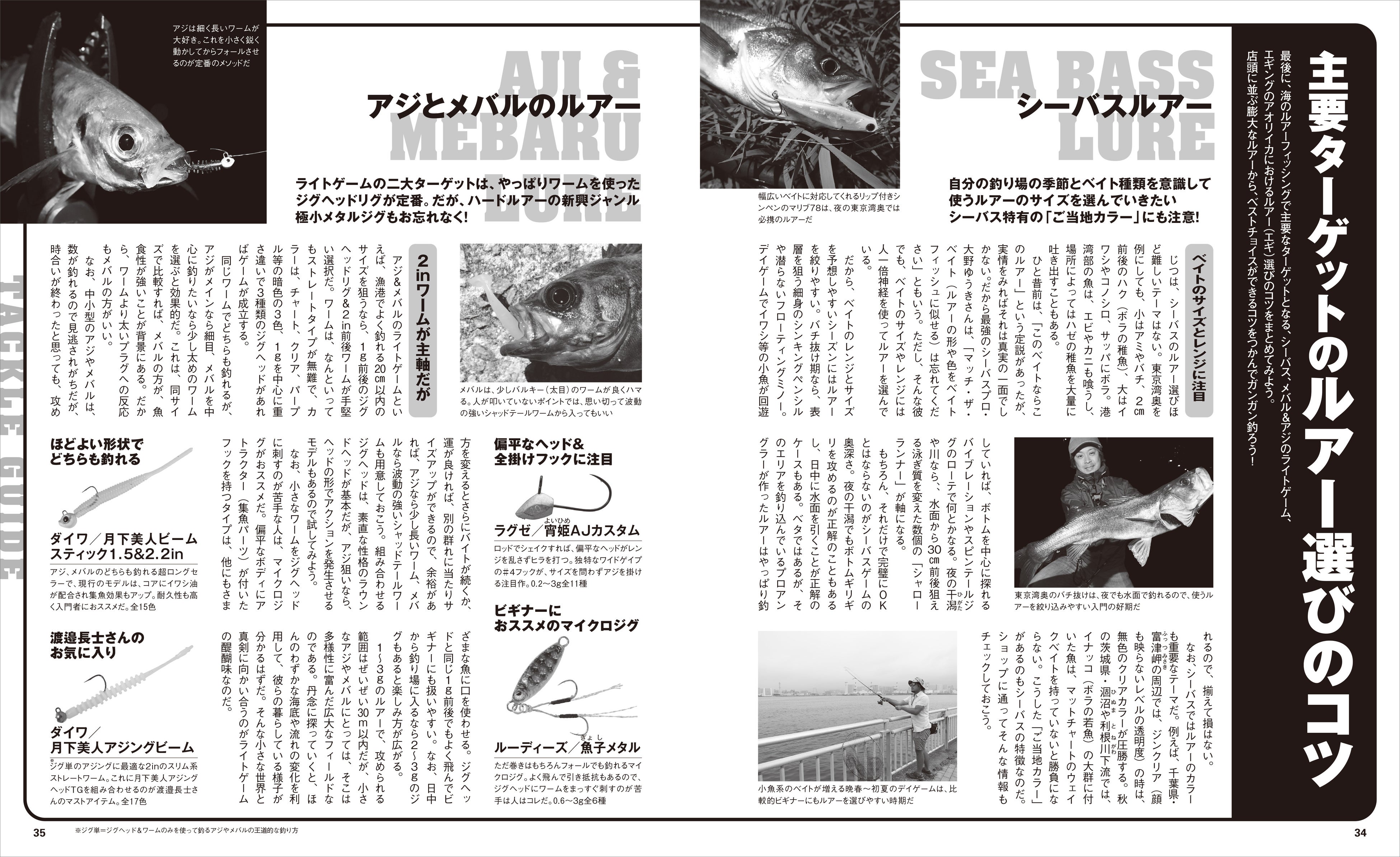 釣果倍増のコツ満載】対象魚ごとに最適な道具や場所の選択、釣り方を