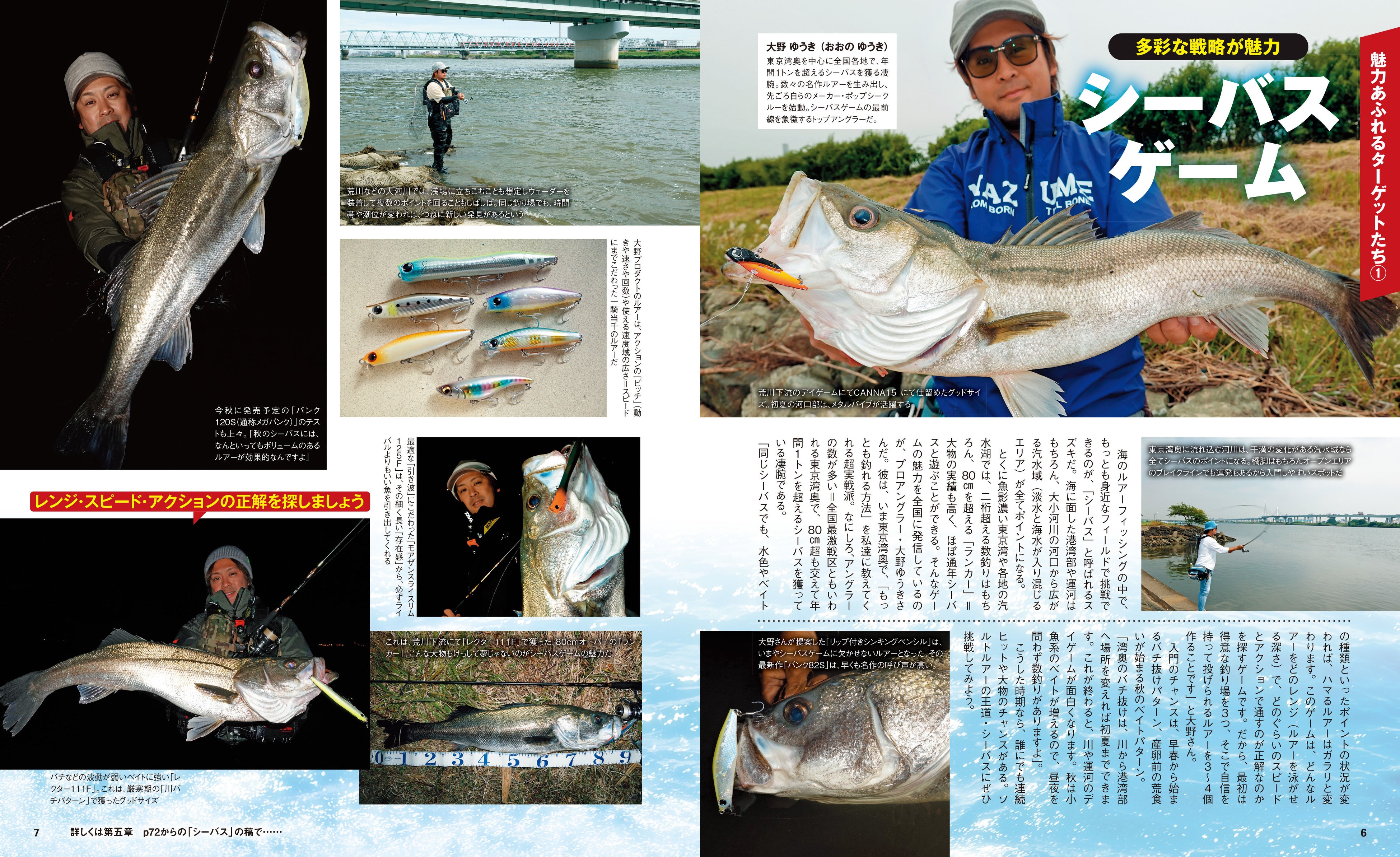 釣果倍増のコツ満載】対象魚ごとに最適な道具や場所の選択、釣り方を