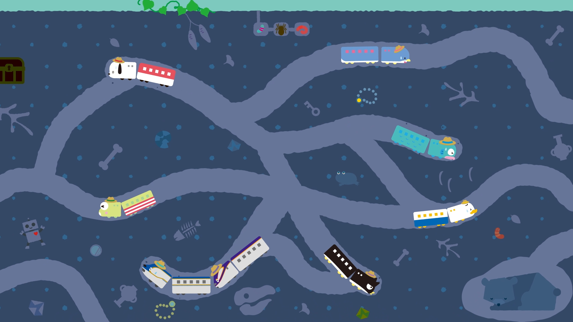 ▲コラボ動画③「はぴだんぶい と どうくつをすすめ！」より