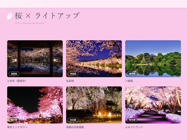 桜の穴場から日本文化まで!地球の歩き方GOOD LUCK TRIPがお花見特集開始 桜の穴場から日本文化まで!地球の歩き方GOOD LUCK TRIPがお花見特集開始