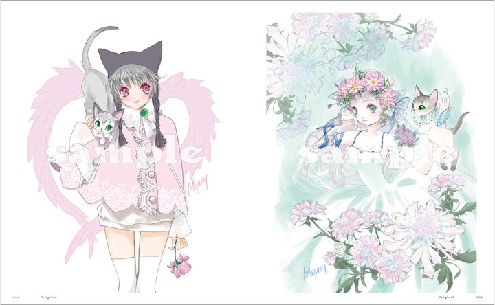 特製色紙とセットになった『いのまたむつみ画集MIA(ミア)』限定版 特製色紙とセットになった『いのまたむつみ画集MIA(ミア)』限定版