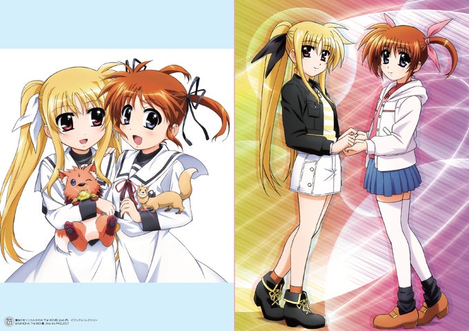 アニメ『魔法少女リリカルなのはシリーズ』の劇場版のイラストを アニメ『魔法少女リリカルなのはシリーズ』の劇場版のイラストを
