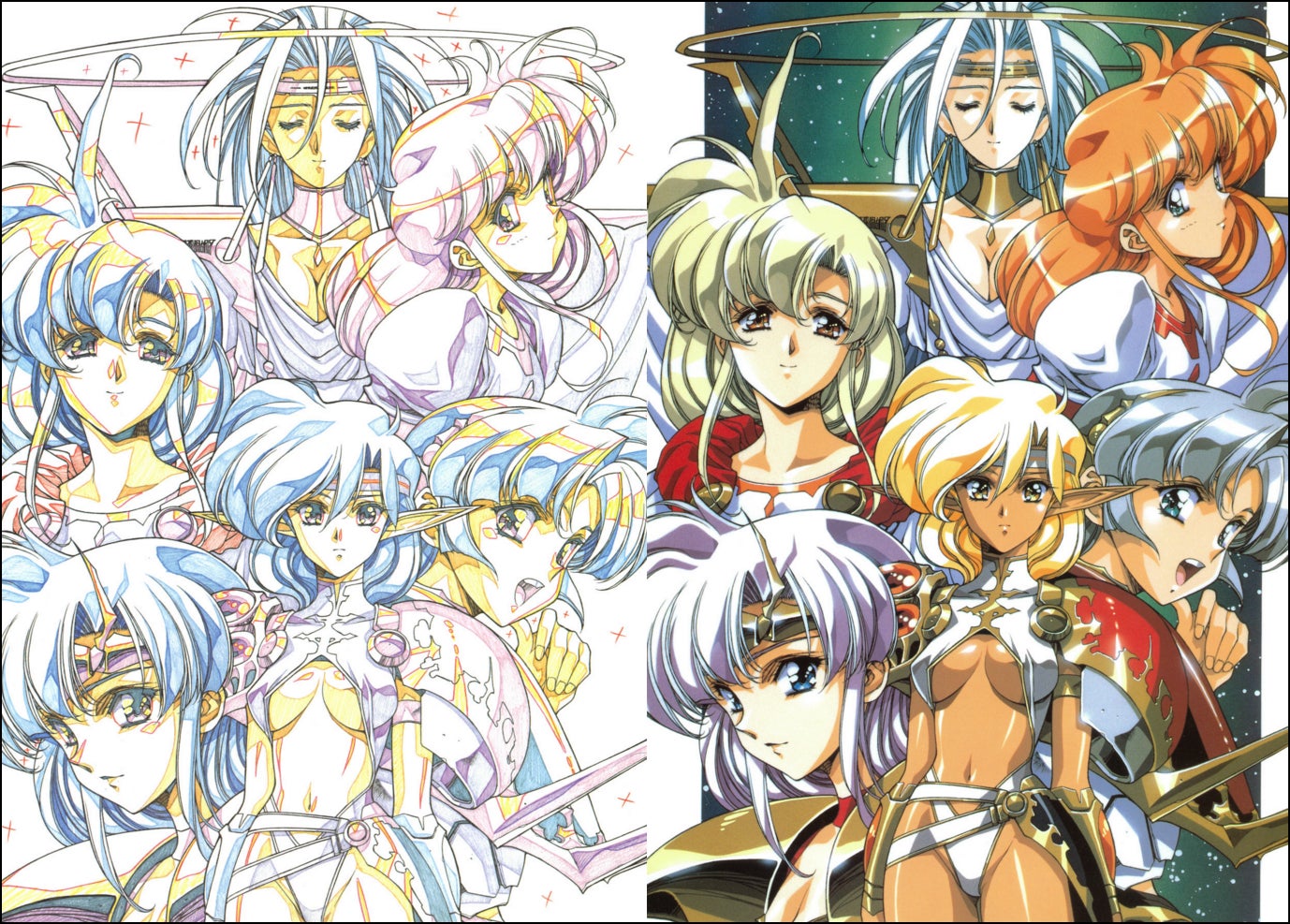 うるし原智志『ラングリッサー』伝説のイラスト集、電子書籍化! うるし原智志『ラングリッサー』伝説のイラスト集、電子書籍化!