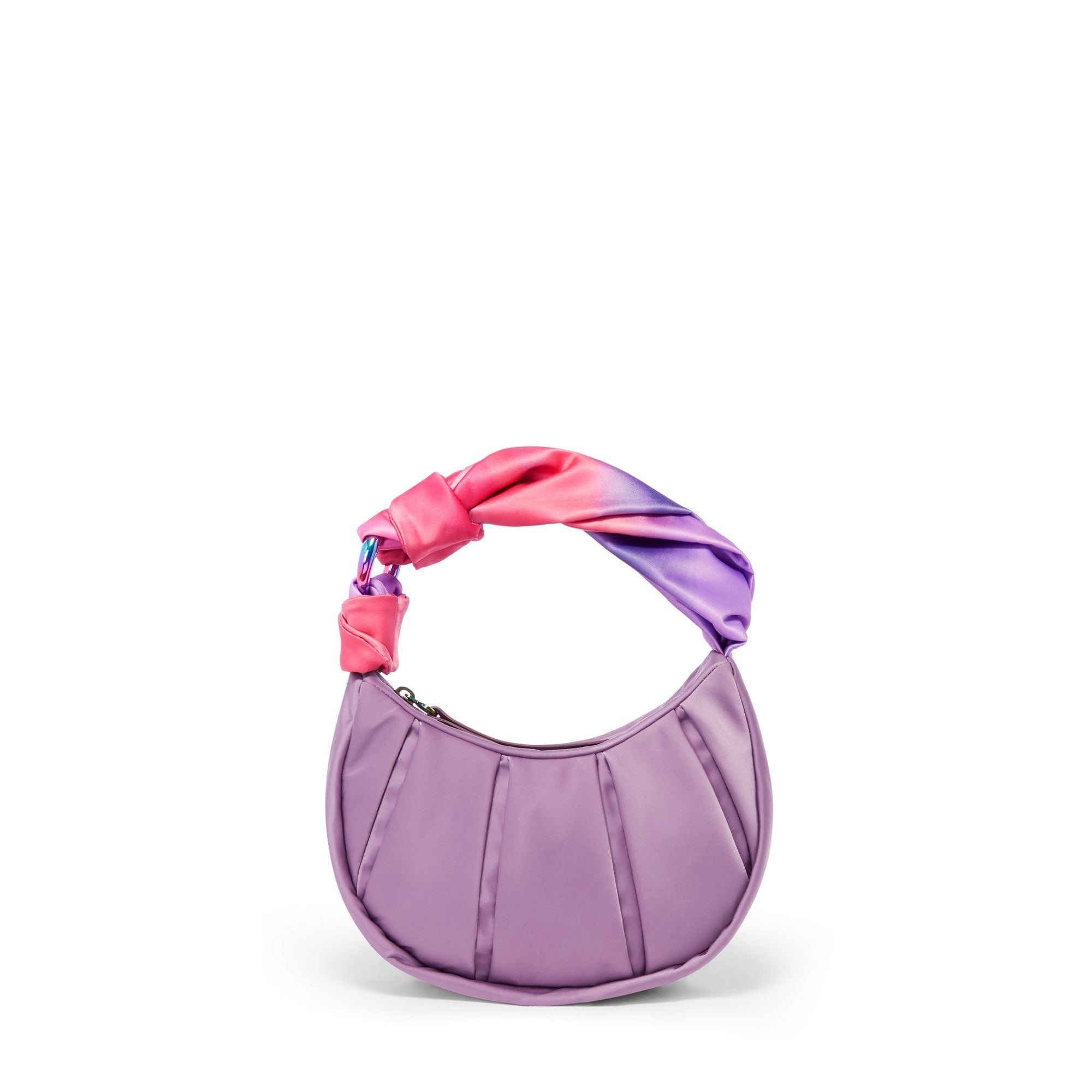 「アスラ」スモール・クロスボディ col.パープル サンセット