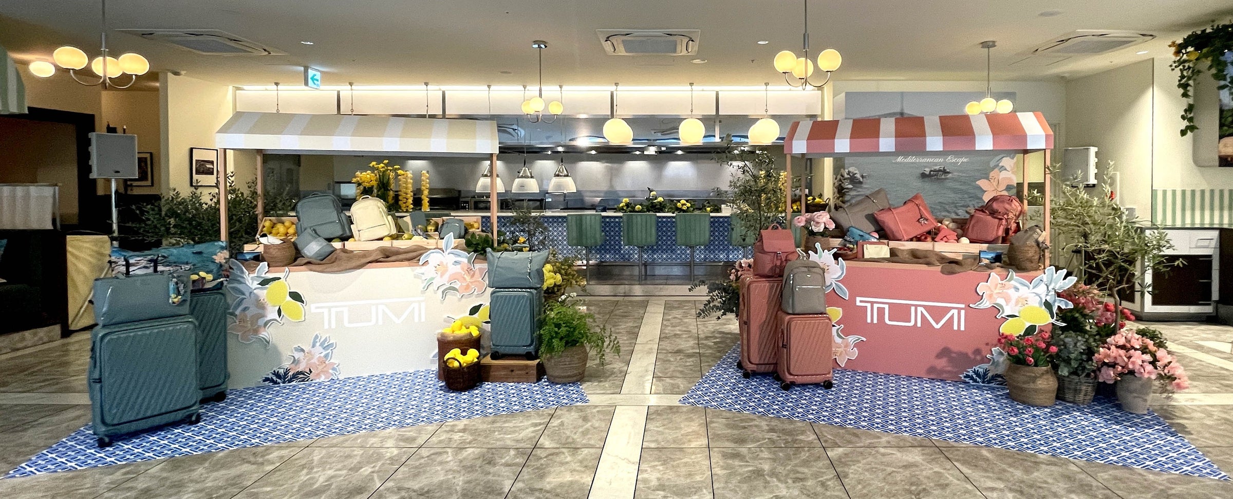 トゥミ、地中海への旅をテーマにした新コレクションでライフスタイルとウィメンズカテゴリーを拡充