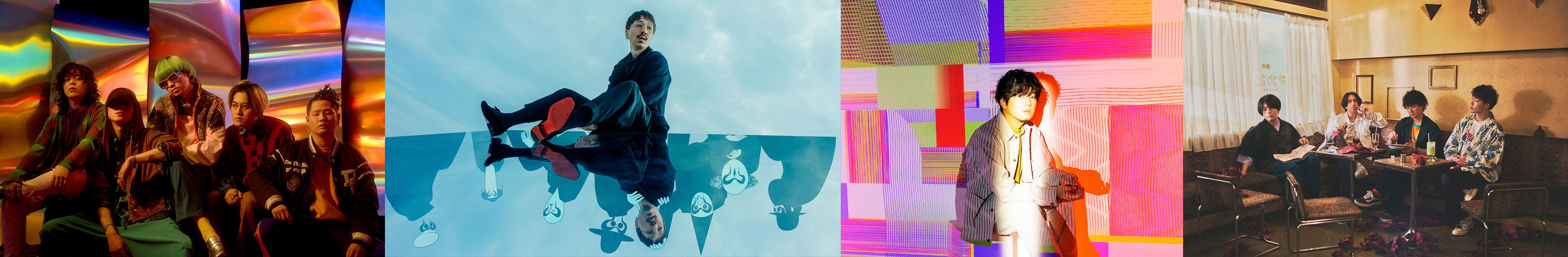 Kroi、Nulbarich、秦 基博、マカロニえんぴつ