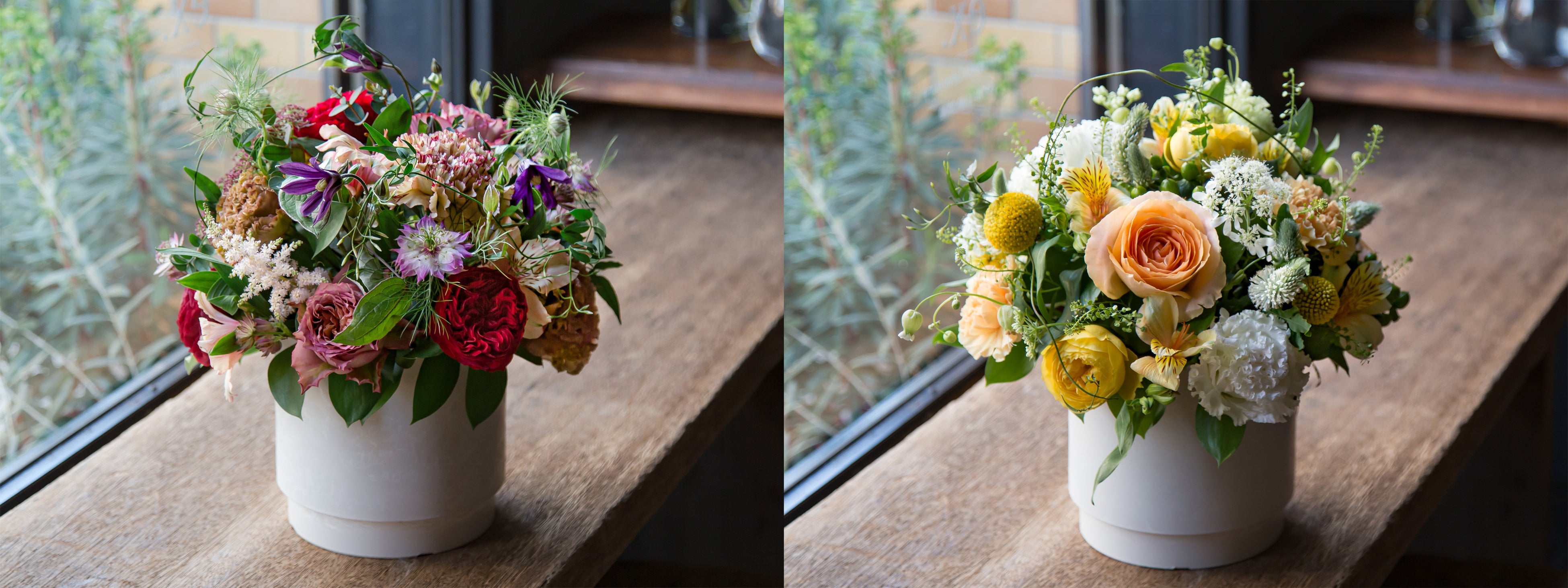 〈左から「Chic」「Natural」（写真はLサイズ）〉