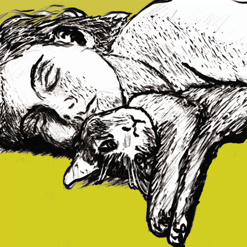 Tシャツ(Sleeping Lady）