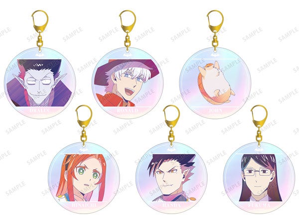 Ani-Art clear label オーロラ BIGアクリルキーホルダー（全6種）