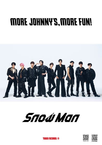 Snow Man「More Johnny’s, More Fun!」ポスター