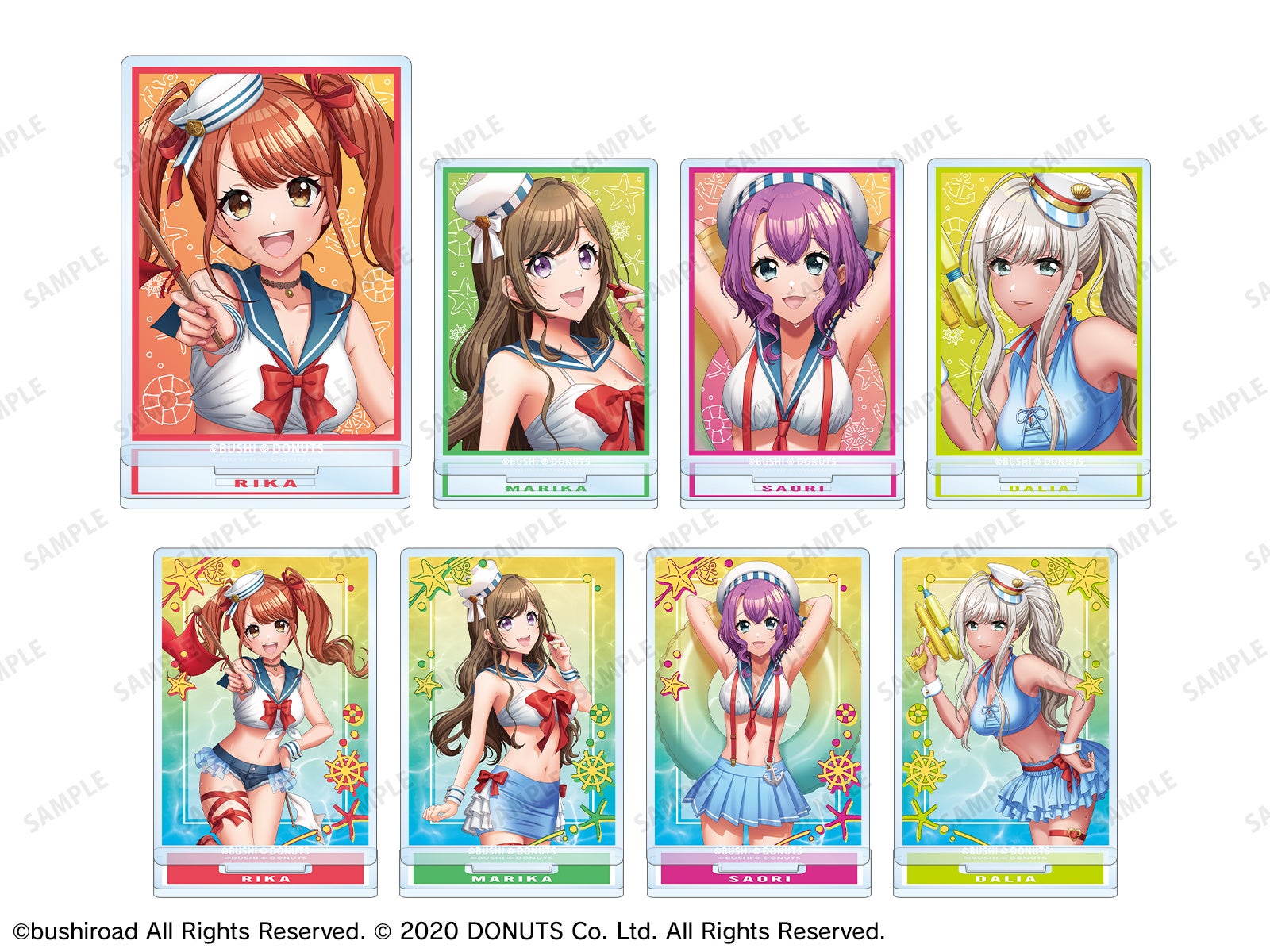 トレーディングアクリルスタンド（全8種）