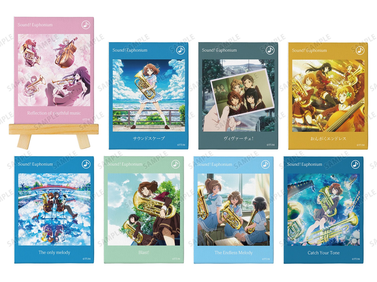 【公式品】響け!ユーフォニアム 初回特典 キャラクターカード 全7種類セット 公式品】響け!ユーフォニアム 初回特典 キャラクターカード 全7