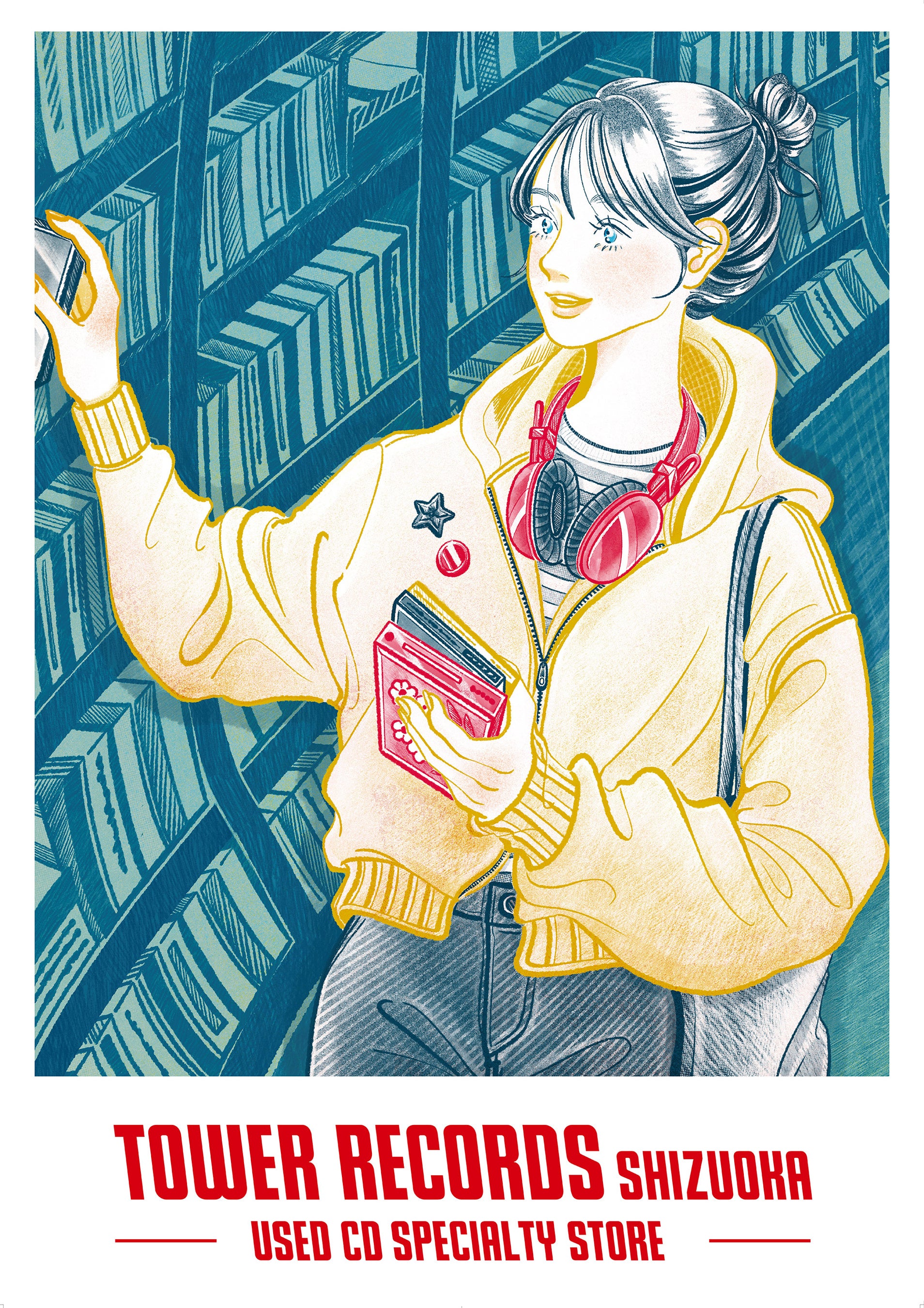 ステージに立つチバユウスケが登場「NO MUSIC, NO LIFE.」ポスター意見