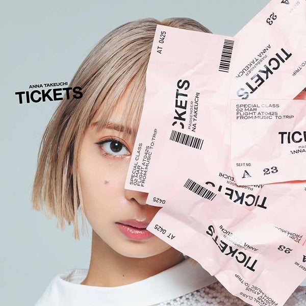 竹内アンナ『TICKETS』初回限定盤