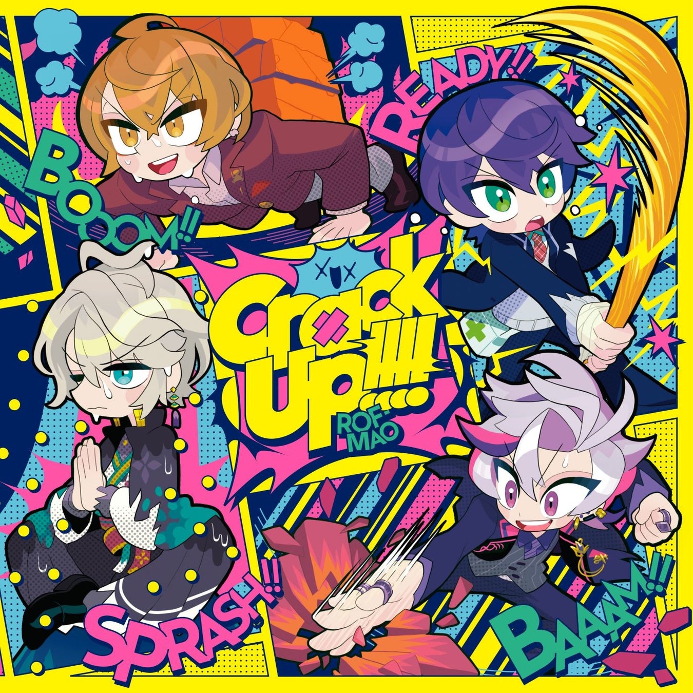 『Crack Up!!!!』ろふまお塾盤 ジャケット写真