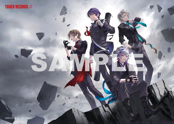 『Crack Up!!!!』タワーレコード特典デザイン