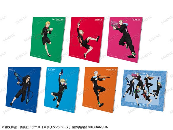 描き下ろしイラスト ウォーターガンバトルver. キャンバスボード