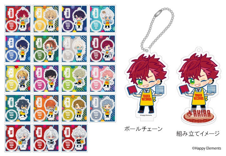 コラボグッズ トレーディングアクリルスタンドキーホルダー