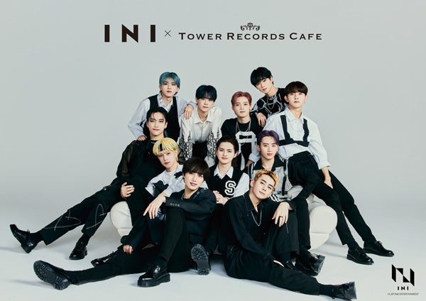 INIコラボカフェ メインヴィジュアル