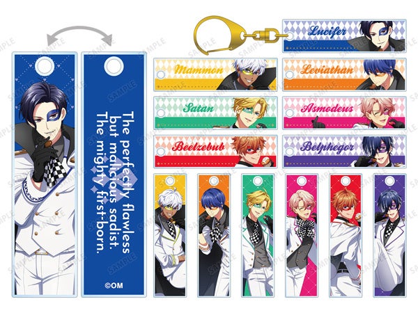 トレーディングスティックアクリルキーホルダー