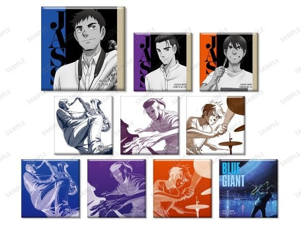 トレーディングスクエア缶バッジ (全10種)