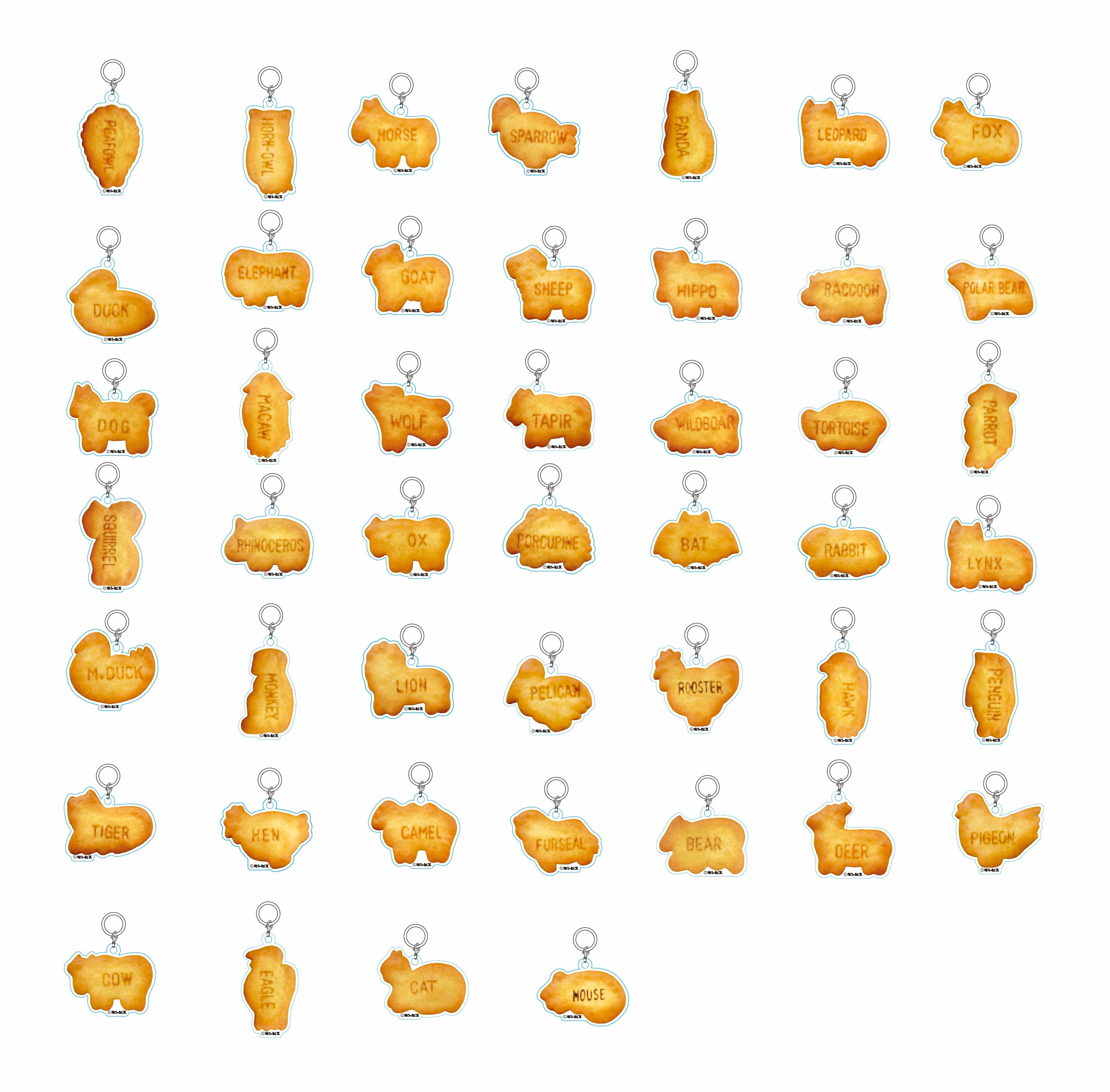 ビスケットアクリルマーカーチャーム