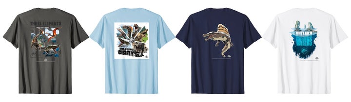 Amazon Merch on Demand に8月8日(金)に公開、大ヒット上映中の『ジュラシック・ワールド/復活の大地』新作が登場 ...
