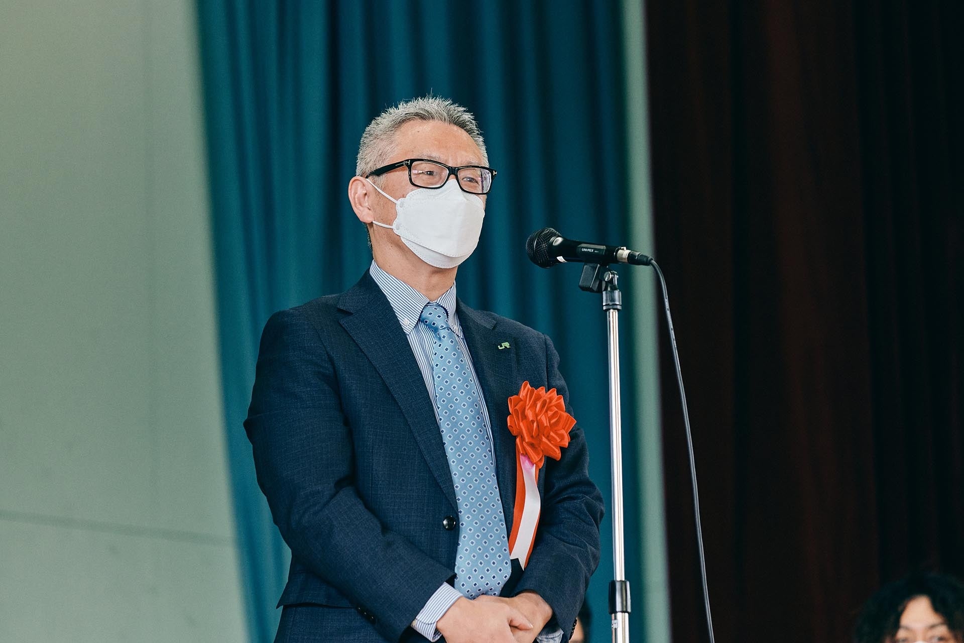 ▲東日本旅客鉄道株式会社新潟支社長の小川治彦氏（Photos by 大石 隼土）